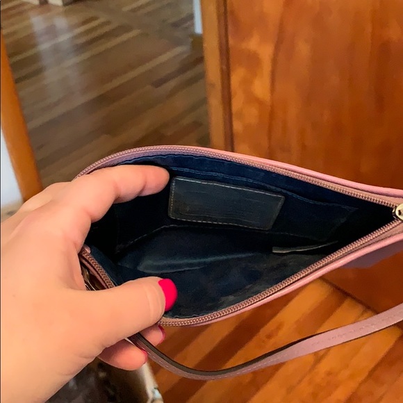Purple Coach Wristlet - Picture 4 of 5